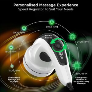 USA Electric Full Body Massager for Pain Relief of Back, Leg & Foot