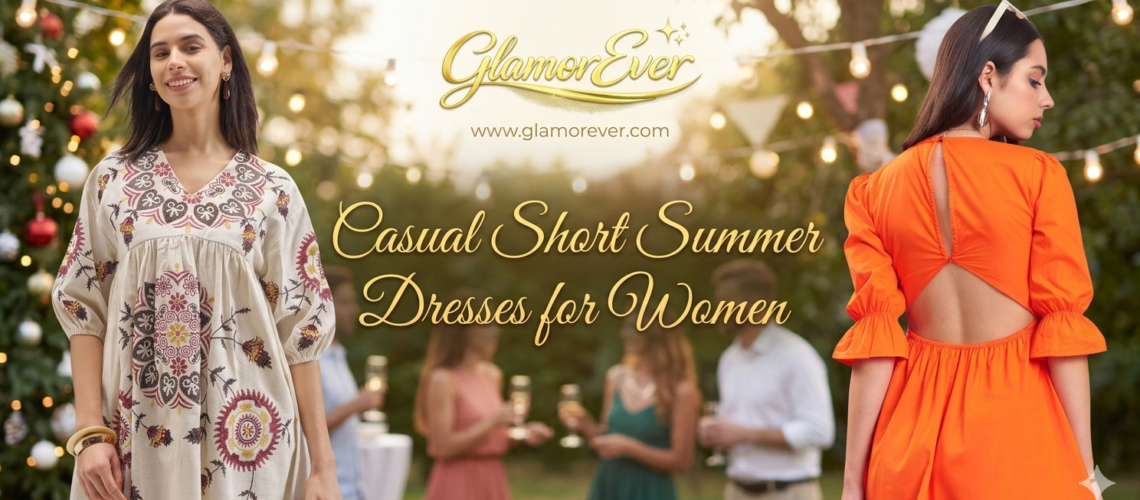 Casual short summer dresses