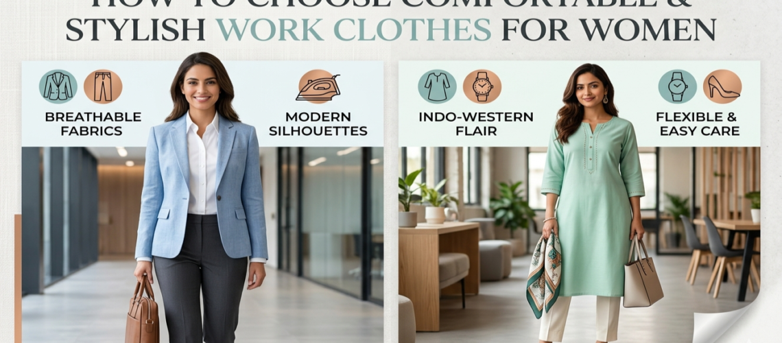 How to Choose Comfortable and Stylish Work Clothes for Women