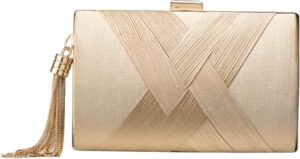 Clutch Purses For Women Tassel Evening Clutch bag Cross Body & Shoulder Bag