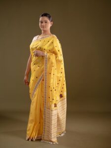 Mayuri Silk Ethnic Motifs Saree