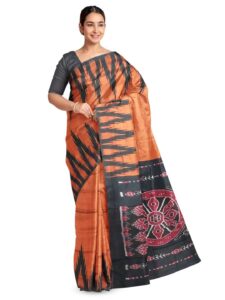 Odiasfirst choice saree Woven Design Pure Cotton Sambalpuri Saree