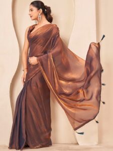 Tikhi Imli Satin Designer Saree