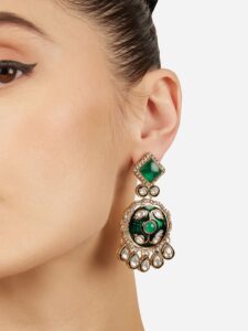 Zaveri Pearls Women Contemporary Drop Earrings