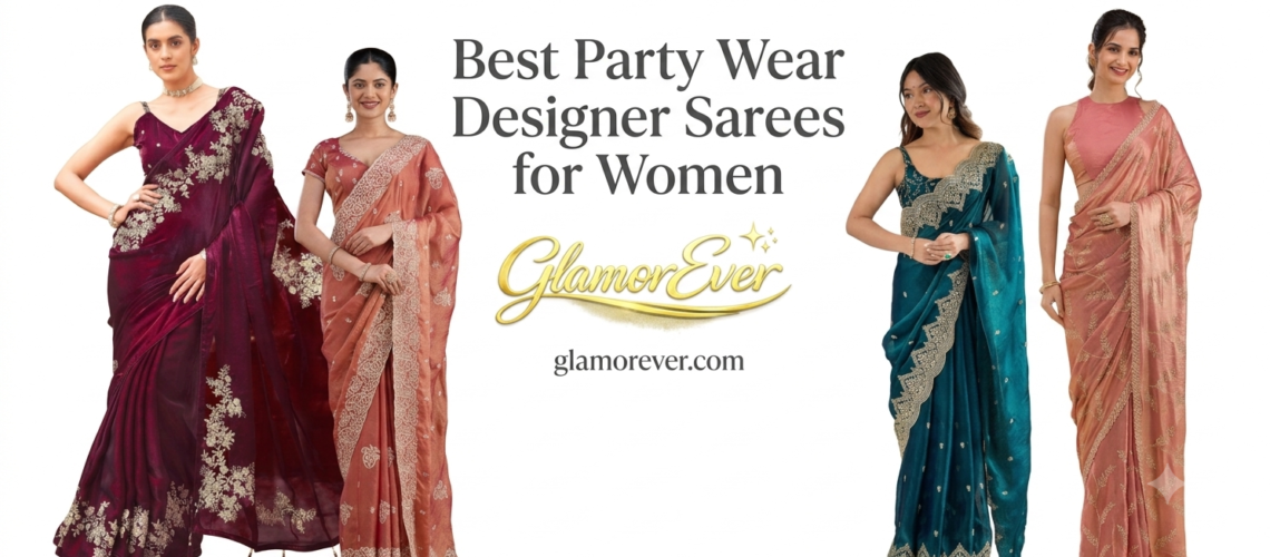 Best Party Wear Designer Sarees for Women: Affordable & Premium Picks