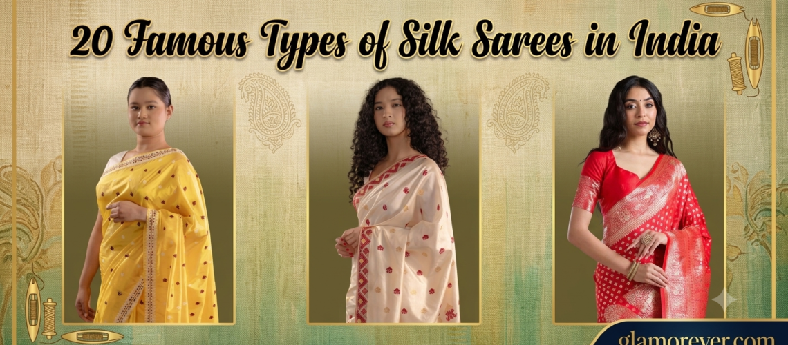 20 Famous Types of Silk Sarees in India