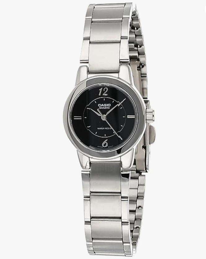 Casio Enticer Analog Black Dial Women's Watch