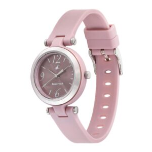 Fastrack Women Silicone Trendies Analog Pink Dial Watch