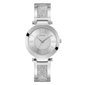 Guess Stainless Steel Analog Silver Dial Women's Watch