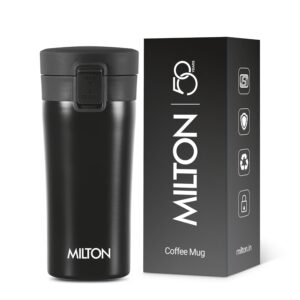 MILTON Thermosteel Vacuum Insulated Travel Coffee Mug