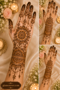 Mandala Flower Wrist Band
