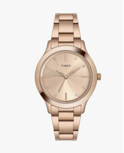 TIMEX Analog Watch for Women with Round Dial & Water Resistant Women's Wrist Watches