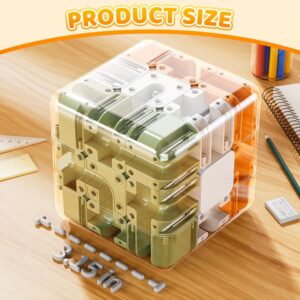 3D Maze Puzzle Game for 8-12 Years Old Kids, Assorted Colours, Puzzle Game, Educational Sensory Toy, Birthday Gift for Adults and Children