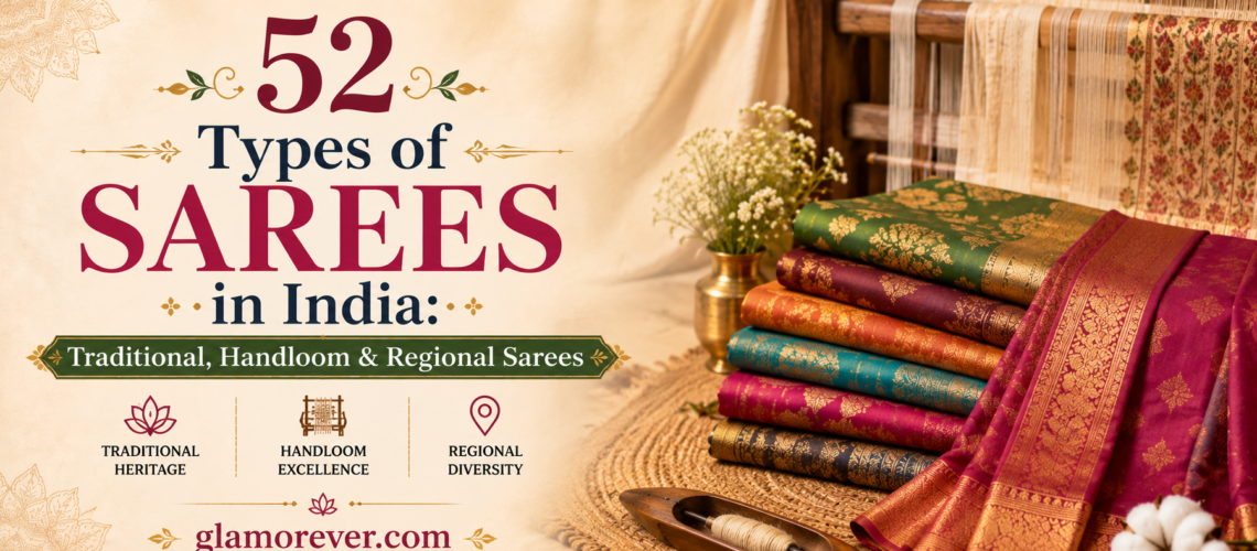 52 Types of Sarees in India Traditional