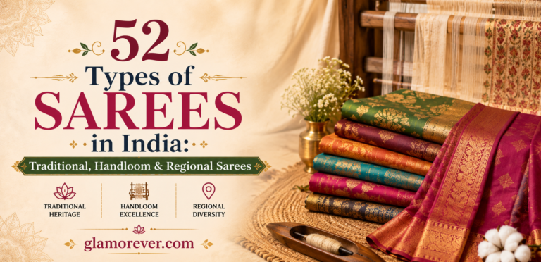 52 Types of Sarees in India Traditional