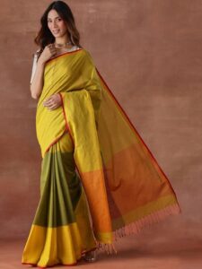 Fabindia Pure Cotton Saree