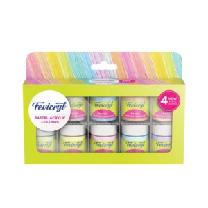 FevicrylAcrylicColoursPastelKit