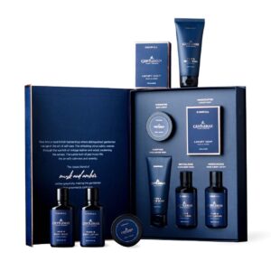 Kimirica Gift Set For Men's The Gentlemen Experience Set 5in1 Grooming kit for Mens,Boyfriend, Husband & Brother