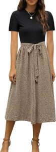 Zattcas Business Casual Work Summer Dresses for Women