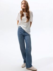 H&M Straight High Jeans
