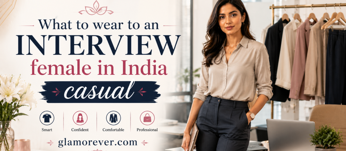 What to wear to an interview female in India casual