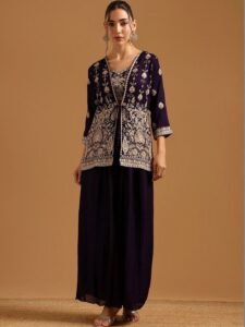 Soch Embroidered Top with Palazzos